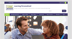 Desktop Screenshot of learningpersonalized.com